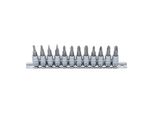 BGS Bit-Einsatz-Satz Antrieb Innenvierkant 6,3 Mm (1/4") Schlitz, Kreuzschlitz Ph, Kreuzschlitz PZ 12-Tlg. ; BGS Technic (2163)