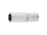 BGS SteckschlüSsel-Einsatz Sechskant, Tief 10557, Antrieb Innenvierkant 12,5 Mm (1/2"), SW 17 Mm ; BGS Technic)