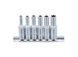 Bgs SteckschlüSsel-Einsatz-Satz E-Profil, Tief Antrieb Innenvierkant 6,3 Mm (1/4 Zoll) Sw E4 - E10 6 Teilig ; Bgs Technic (6403)