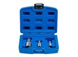 BGS VerläNgerungs-Satz Mit Magnethalter 6,3 Mm (1/4") / 10 Mm (3/8") / 12,5 Mm (1/2") 3-Tlg. ; BGS Technic (198)