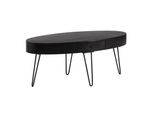 Wohnling WL6.837 Couchtisch Schwarz Mango 100 Cm X 50 Cm X 40 Cm