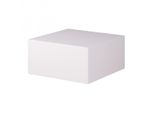 Wohnling WL1.856 Couchtisch Monobloc Weiß 60 Cm X 60 Cm X 30 Cm