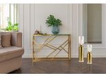 Kerzenhalter Kayoom "Bodenkerzenhalter Shanti 125", Gold, B:19Cm, Glas, Marmor, Metall, Kerzenhalter, Kerzenhalter, Bodenkerzenhalter Aus Metall, Marmor-Sockel, Windlicht Aus Glas