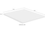 Einlegeboden Rauch "Rauch Stauraum-Erweiterung FüR DrehtüRenschräNke", Beige (Leinenoptik Hell), B:43Cm H:2,2Cm T:50Cm, Holzwerkstoff, EinlegeböDen, Einlegeboden, Mehr Platz Im Kleiderschrank: 43 Cm Einlegeboden Von Rauch