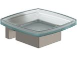Villeroy & Boch Seifenschale Elements - Striking 120X106X45Mm Brushed Nickel Matt TVA15202000064