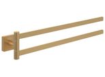 Villeroy & Boch Handtuchhalter Zweiarmig Elements - Striking 50X432X82Mm Brushed Gold TVA15202500076