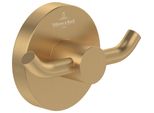 Villeroy & Boch Doppel-Handtuchhaken Elements - Tender 76X32X54Mm Brushed Gold TVA15101200076