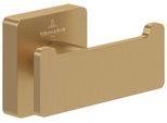 Villeroy & Boch Doppel-Handtuchhaken Elements - Striking 80X44X45Mm Brushed Gold TVA15201200076