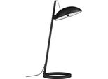 Nova Luce Tischleuchte "Flute", Schwarz, 1, Ø 20Cm H: 53Cm, 1 Stk., Leuchten, Tischleuchte