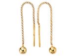 Paar OhrhäNger Jobo, Gold (Gelbgold 333), Ohrringe, Damen, Gelbgold 333, 333 Gold