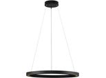 Nova Luce Pendelleuchte "Deos", Schwarz, 1, Ø 65Cm H: 300Cm, 1 Stk., Leuchten, Pendelleuchte
