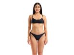 Bustier-Bikini arena "W arena Essentials Bikini Bandeau", Damen, Gr. S, N-Gr, Schwarz, Obermaterial: 87% Polyamid, 13% Elasthan, Bikini-Sets