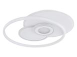 Globo Lighting LED Deckenleuchte "Roderick", Weiß, 1 Stk., Leuchten, Deckenlampe, Designleuchte, Wohnzimmer, Schlafzimmer, Rund, LED Deckenleuchte