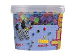 Hama BüGelperlen-Mix "PastelltöNe", Maxi-Perlen