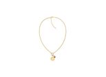 Kette Mit AnhäNger Tommy Hilfiger "Charms", Gelbgoldfarben, Rot, Blau, Weiß, Halsketten, Damen, Edelstahl, L: 45,5 B: 3Mm, B:3Mm