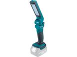 Led Arbeitsleuchte Makita "DEBDML801", Blau (Petrol), B:7,9Cm H:11,5Cm L:38Cm, Leuchten, 400 Lx, 240 Lm