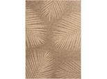 Teppich Outdoor Arlberg In Braun, In Jute-Optik, 160 X 230 Cm