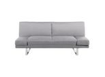 2-SITZER-SCHLAFSOFA Polyester Grau York