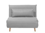 1-SITZER-SCHLAFSOFA Polyester Grau Setten