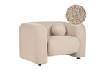 Sessel Bouclé Beige Leiren