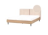 Bett Mit Lattenrost 180X200 Cm Beige Limanton