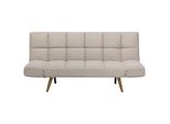 3-SITZER-SCHLAFSOFA Polsterbezug Beige Ingaro