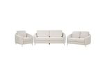 6-SITZER-SOFA Set Hellbeige/Gold Trosa