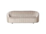 3-SITZER-SOFA Samtstoff Beige Malung