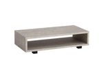 Couchtisch In Stein-Optik Modern Mit Stauraum Rechteckig Schlicht, Beige 100X50X25 Cm