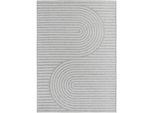 Teppich Outdoor Ventoux In Grau, Im Boho-Stil, 120 X 170 Cm