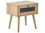 Nachttisch Heller Holzfarbton Albany