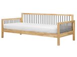 Tagesbett Holz 90/200 Cm Hellbraun Tricot