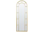 Wandspiegel Gold Metall 60/170 Cm Crosses