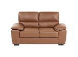 2-SITZER-SOFA Kunstleder Braun Vogar