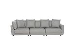 3-SITZER-SOFA Hellgrau Sigtuna