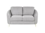 2-SITZER-SOFA Polsterbezug Hellgrau Trosa