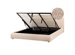 Bett Mit Stauraum 180X200 Cm Beige Blagnac