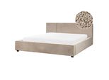 Polsterbett Mit Lattenrost 180X200 Cm Beige Mirande