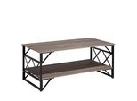 Couchtisch Holzoptik Taupe Rechteckig Bolton