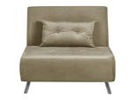1-SITZER-SCHLAFSOFA Samtstoff OlivgrüN Farris