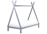 Kinderbett 90X200 Cm Grau Devay