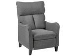 Sessel Grau Manuell Verstellbar Royston