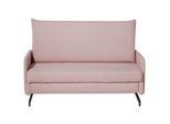 2-SITZER-SCHLAFSOFA Polyester Rosa Belfast