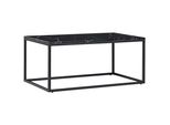 Couchtisch Marmor Optik Schwarz Rechteckig 60/100 Cm Delano