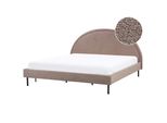 Bett Mit Lattenrost 180X200 Cm Beige Margut