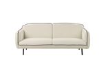 3-SITZER-SOFA Hellbeige/Schwarz Tonsberg