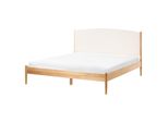 Bett Mit Lattenrost 160/200 Cm Hellbraun Clairac