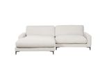 3-SITZER-ECKSOFA Cremeweiß Linksseitig Maloy