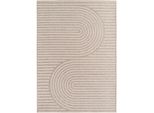 Teppich Outdoor Ventoux In Beige, Im Boho-Stil, 120 X 170 Cm