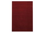 Teppich Kurzflor Main In Rot, Einfarbig, 160 X 230 Cm